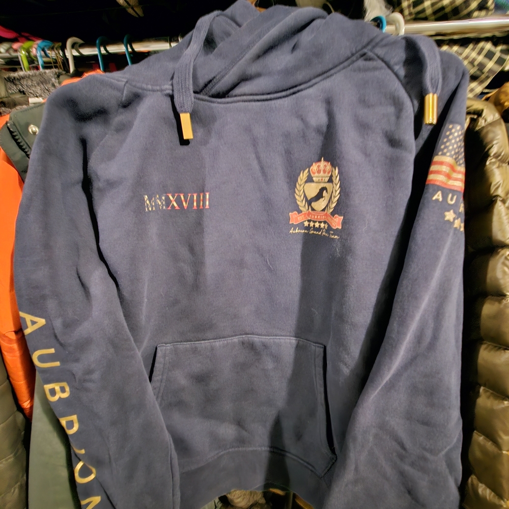Aubron Navy Blue Women's Hoodie